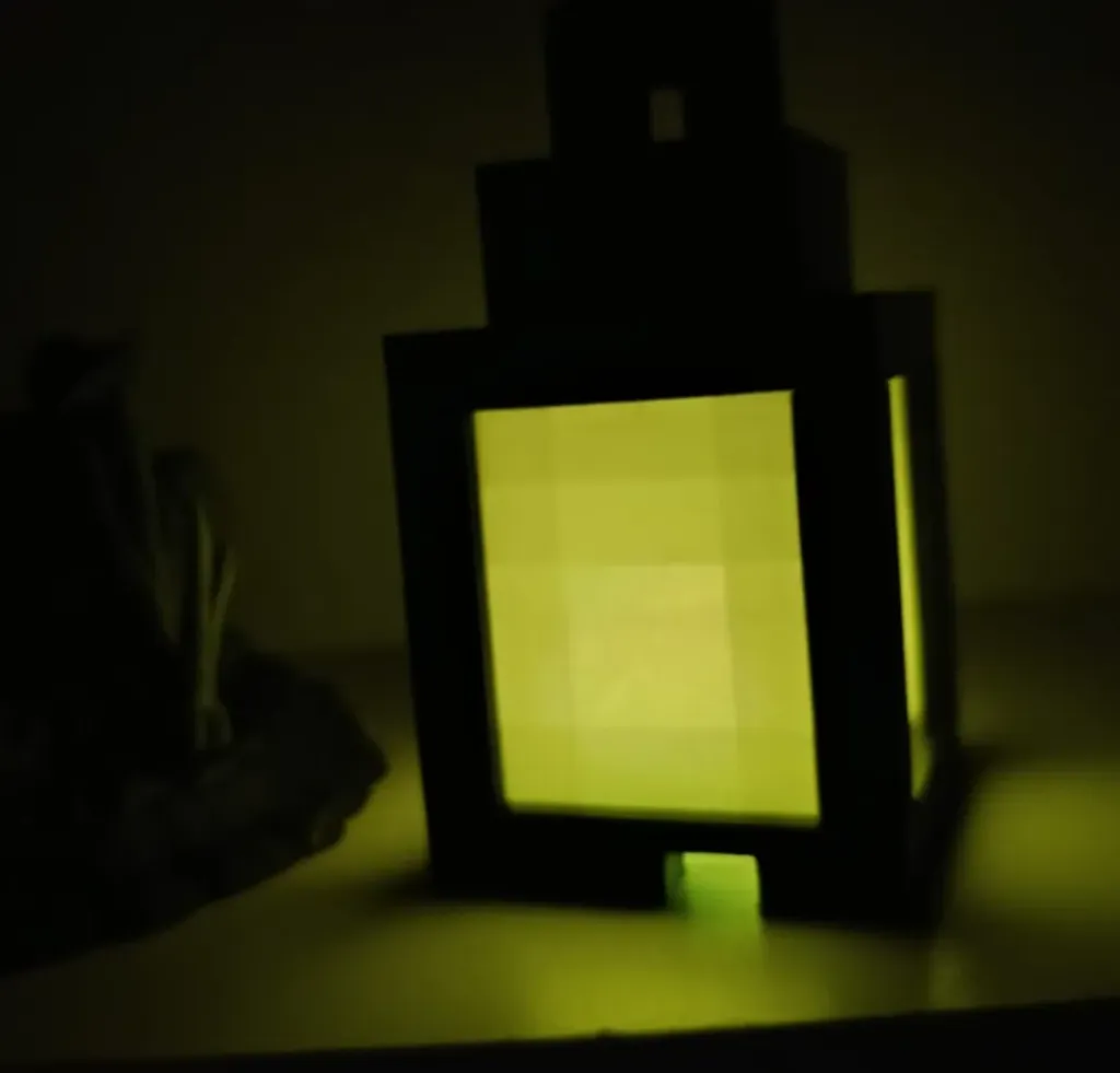 Lámpara de Minecraft